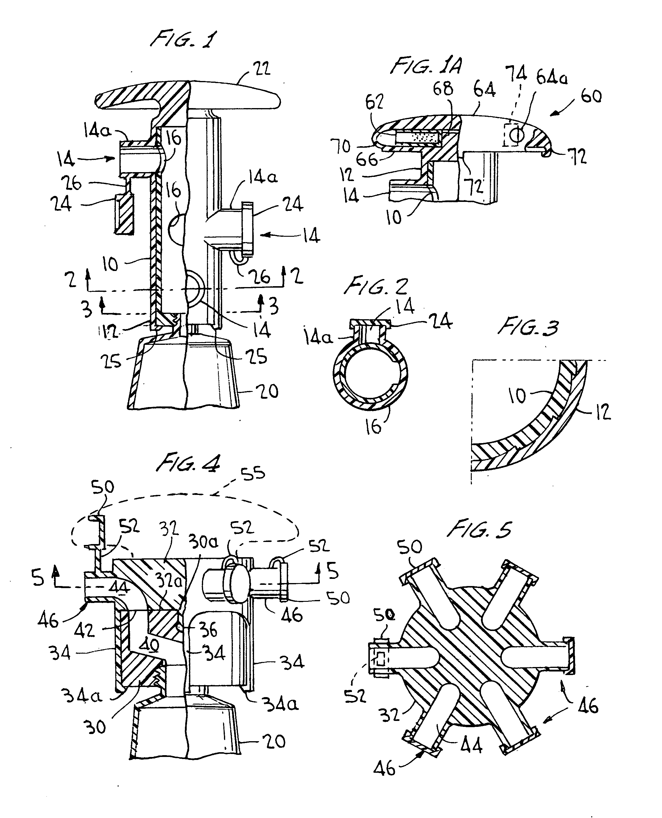 Multiport valved dispenser for toothpaste and the like