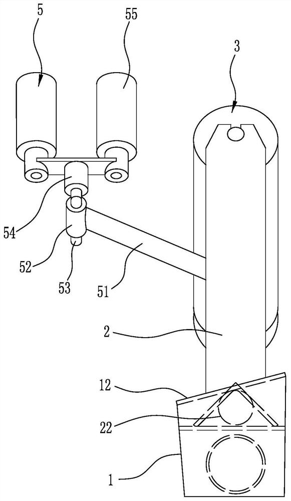 High-freedom-degree all-directional deviation adjustor for belt conveyor