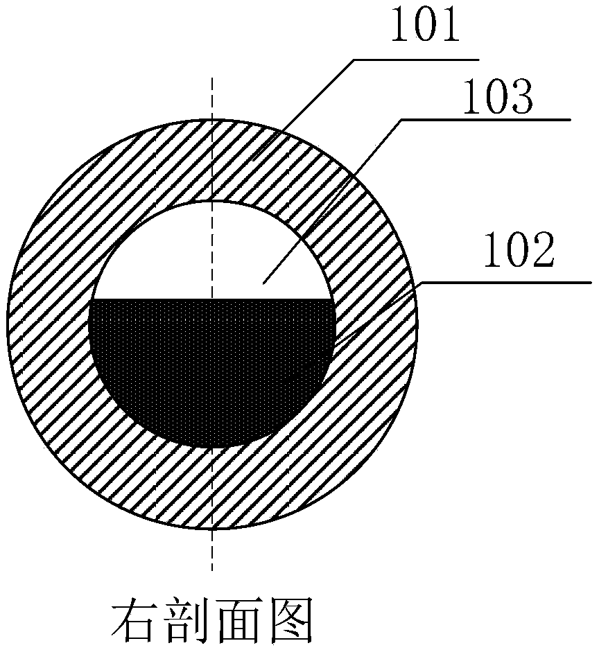 A liquid metal type ceramic high-voltage variable resistance device