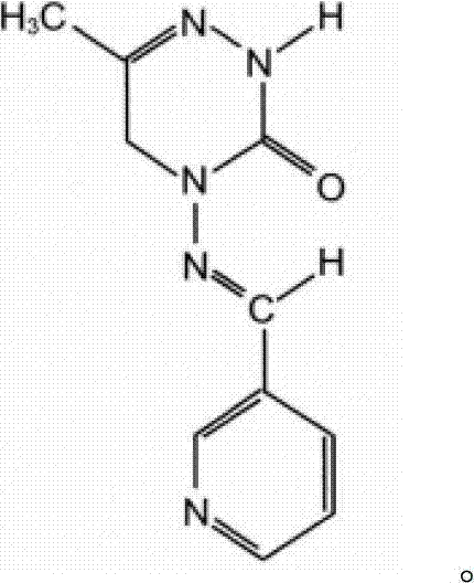 Pymetrozine suspension seed coating agent and preparation method thereof
