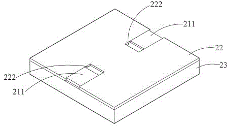 Thin combined inductor structure and assembly method thereof