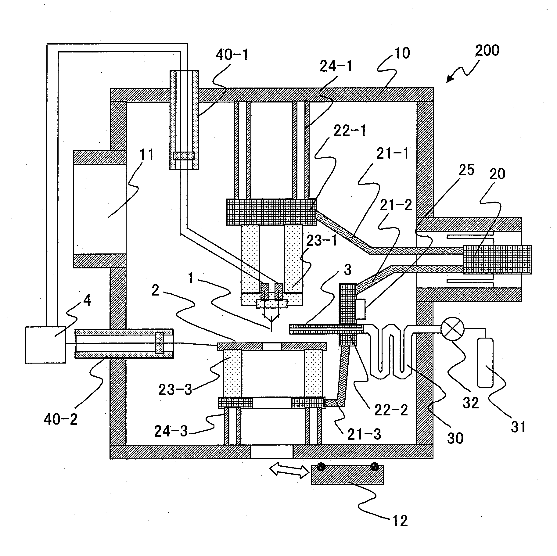 Gas field ionization ion source and ion beam device