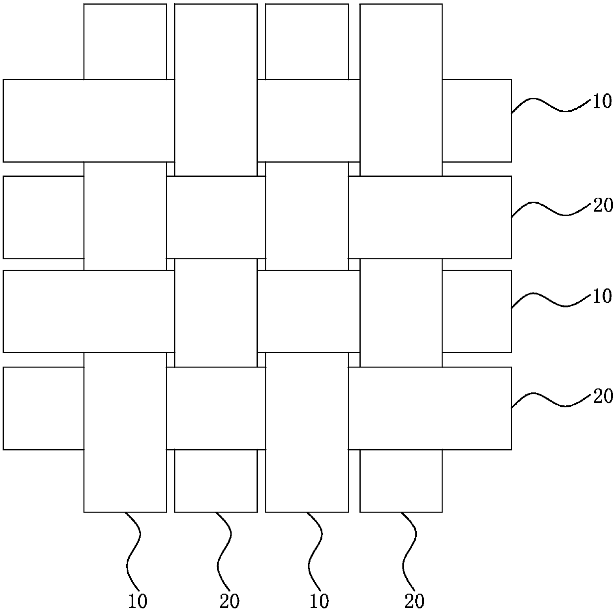 Fiber woven fabric and prepreg thereof