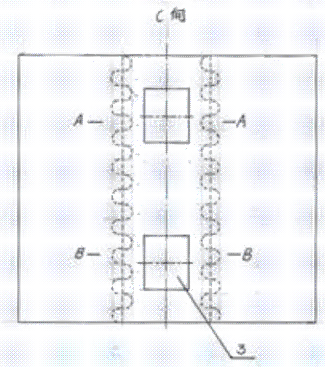 Security paper to which safety film is added through open hole and full window combined forming technology and manufacturing method
