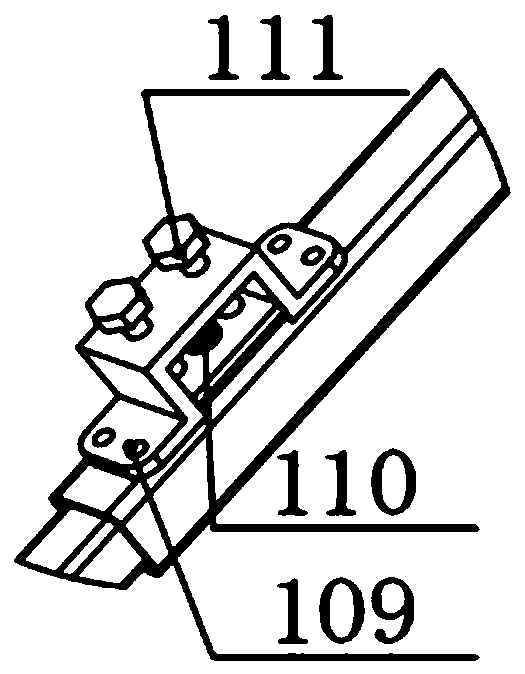 Folding telescopic type maintenance lifting ladder