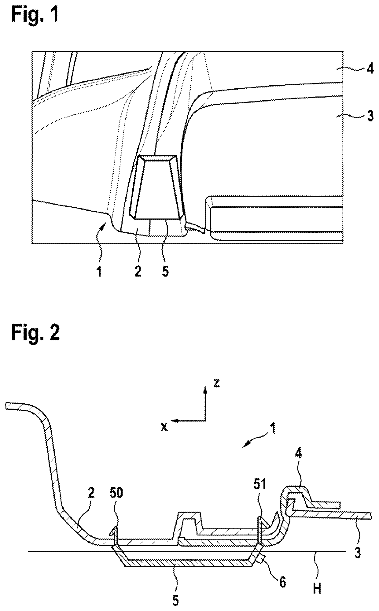 Body rear structure of a battery electric motor vehicle