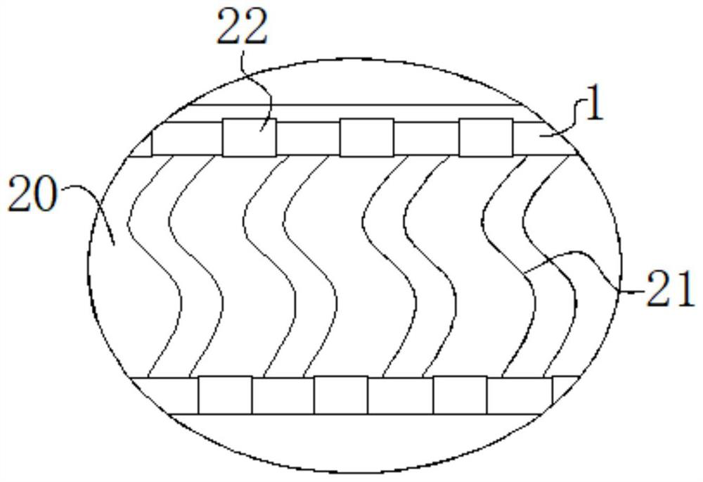 Light emitting diode packaging structure convenient to recycle