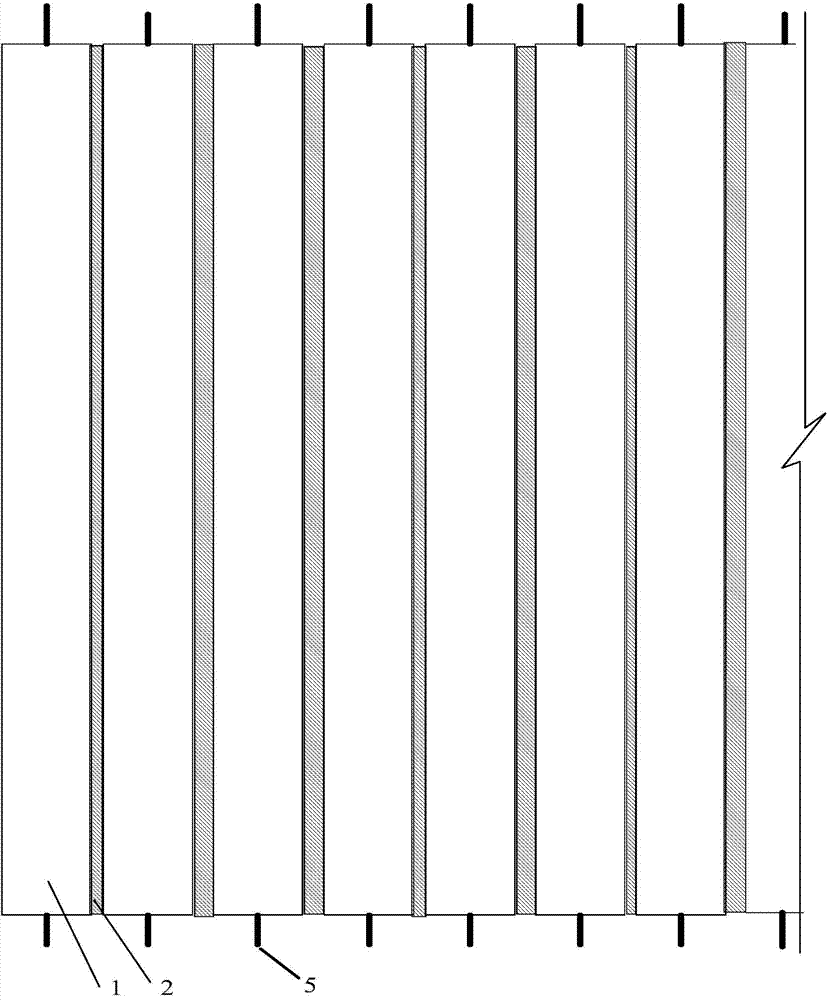 Dimming window with liquid crystal dimming strips arrayed in grid shape