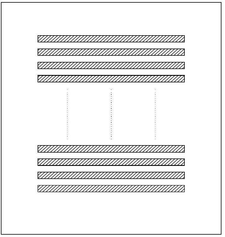 X-ray absorption grate manufacturing method and filling device thereof