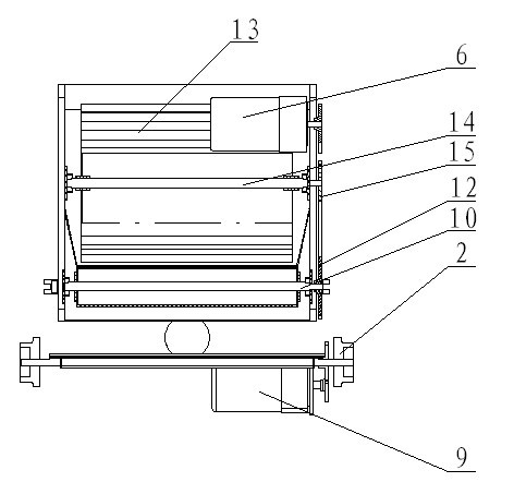 Automatic feeding device and kneading device for tea leaves