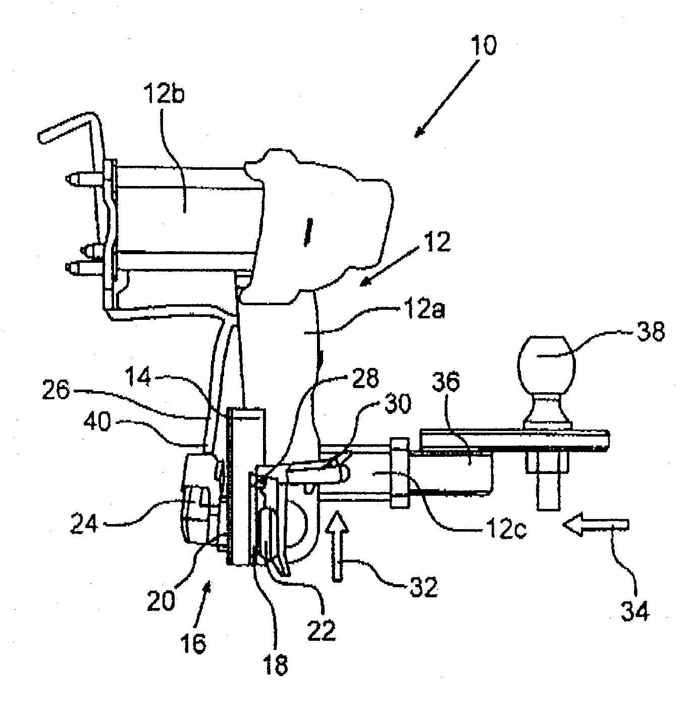 Socket for a Towing Apparatus