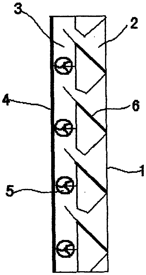 Wall plate module of wind and light complement power generation building and construction method thereof