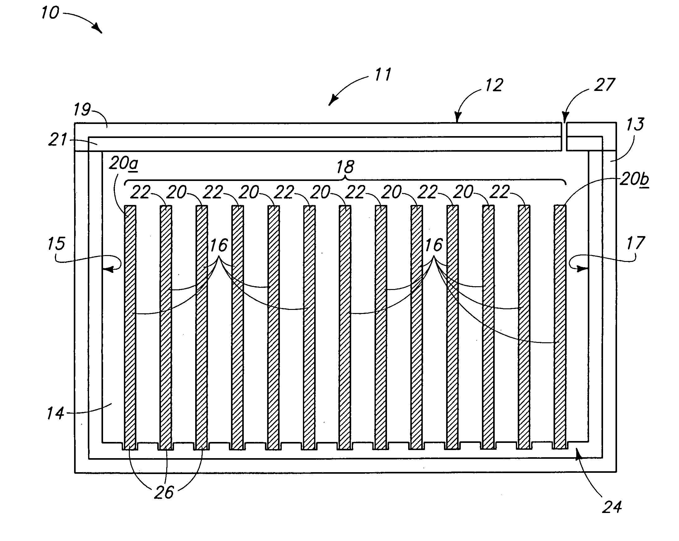Large area ionization detector and methods for detecting low level radiation