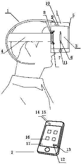 VR visual function inspection device