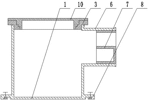 Multipurpose structural board pre-embedded water-sealing-pipe type leakage-proof odor-resistant hydrops processor