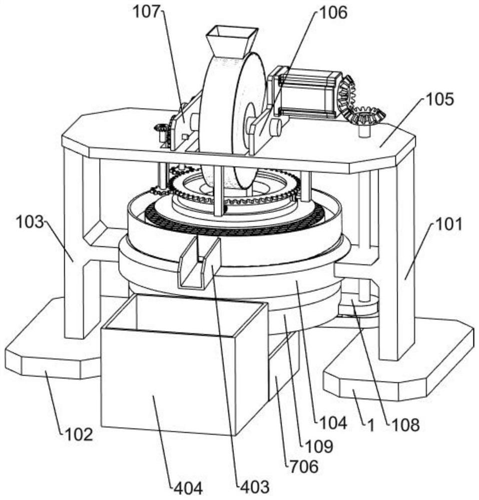 Green seedcase removing device for walnut processing