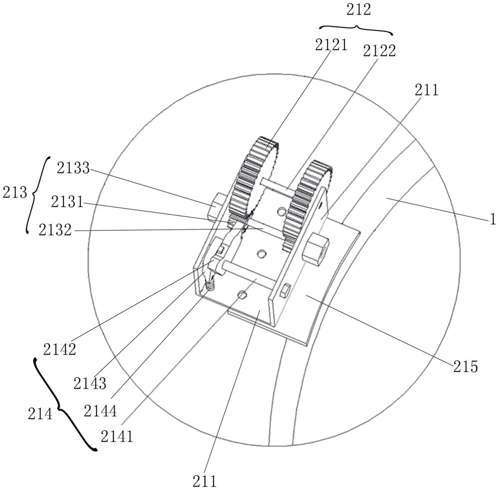 Device and method for installing heavy split type beveling machine