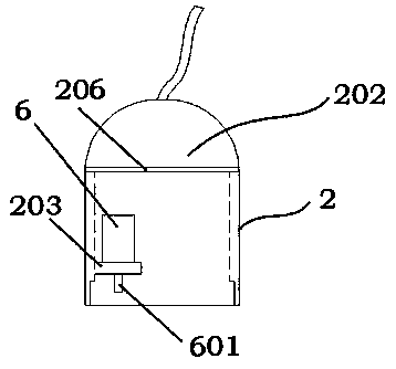 Sensor for monitoring water sediment content