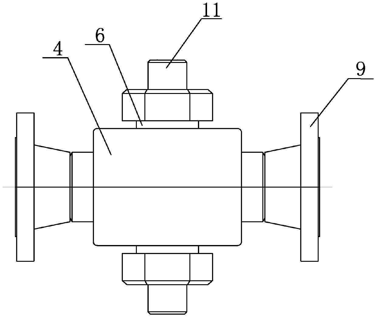 Microwave fluid medium detector