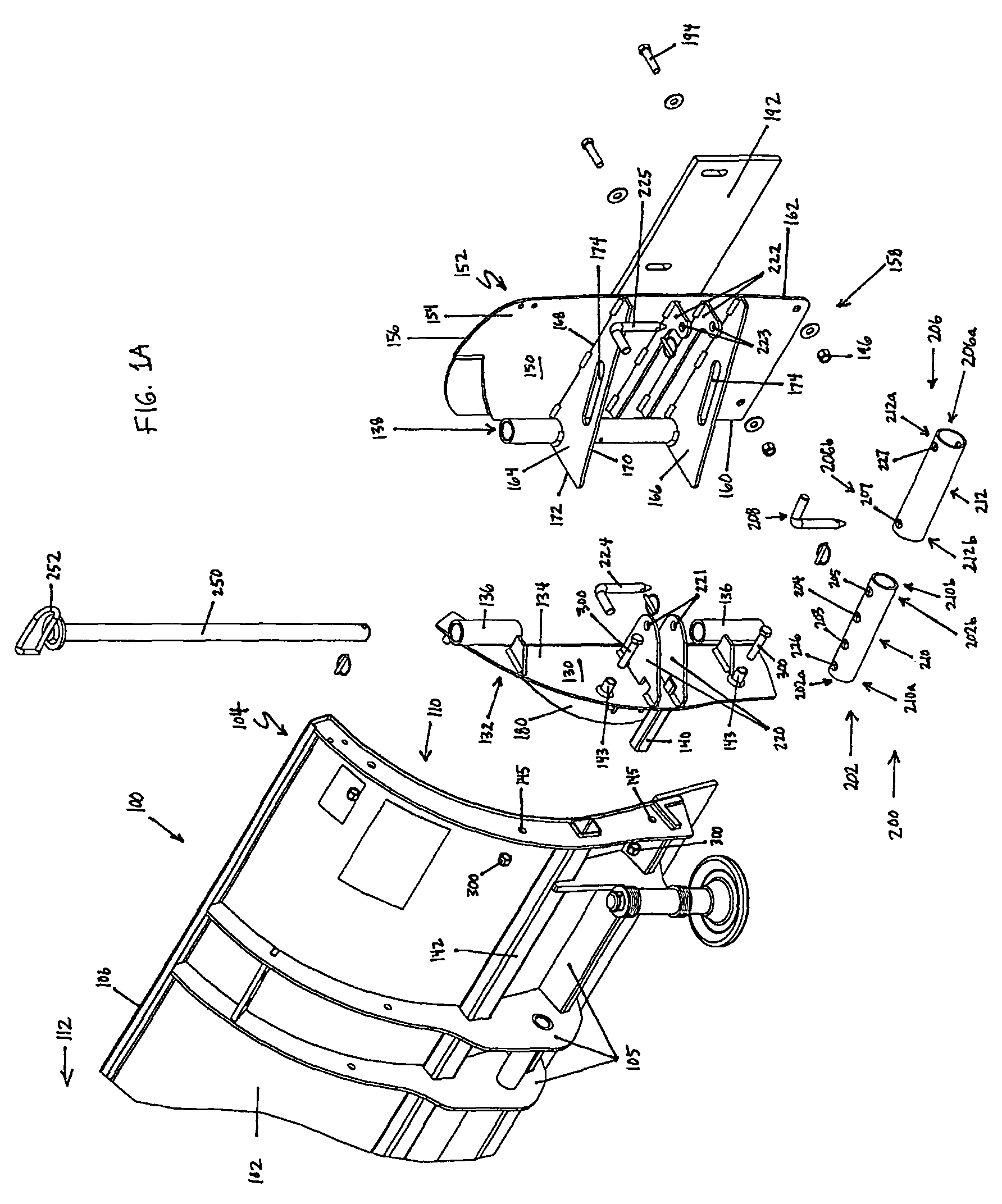 Three position wing for snowplow