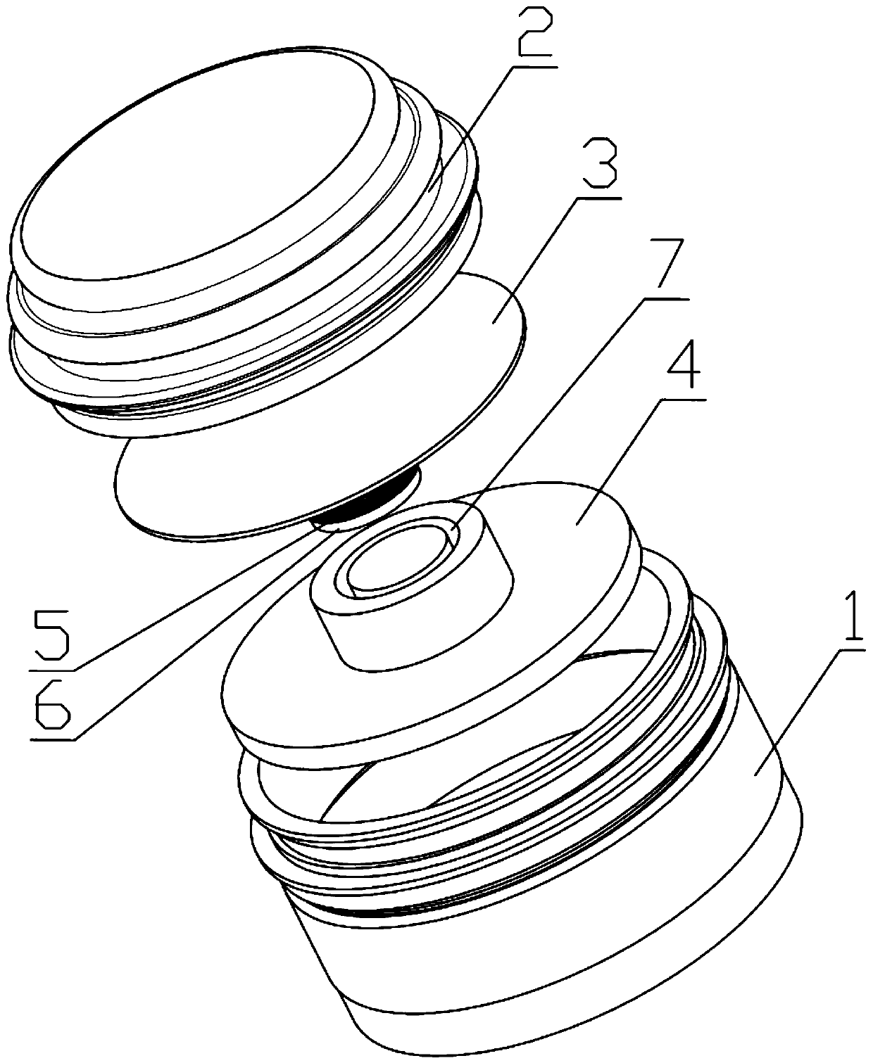 Permanent magnet moving-coil type shock wave generating device