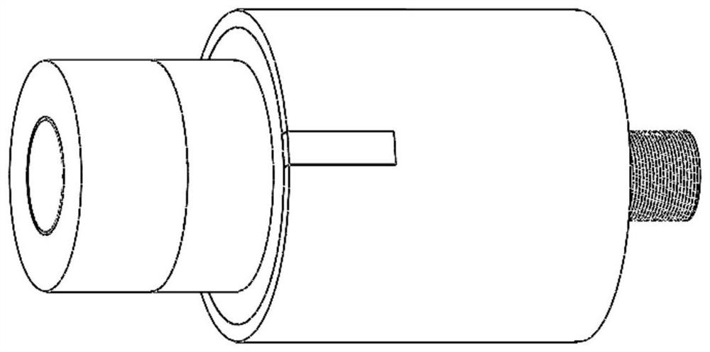 Pluggable totally-enclosed Faraday probe