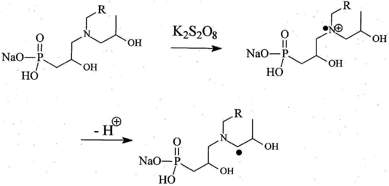 A kind of bisphosphonate interface initiator and preparation method thereof