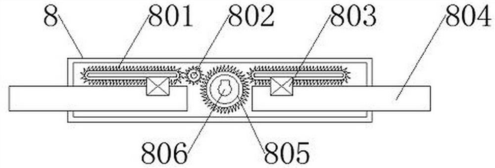 A construction assembly transmission device