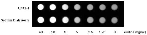 Novel bimodal micromolecular contrast agent and preparation method and application thereof