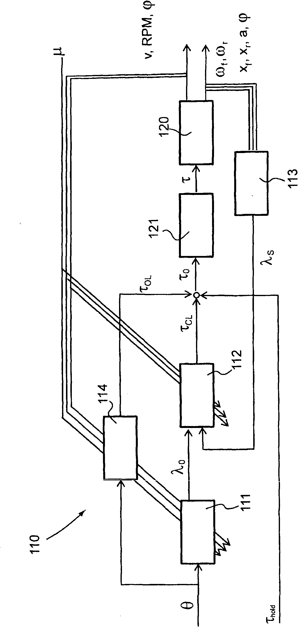 System and method for controlling traction in a two-wheeled vehicle