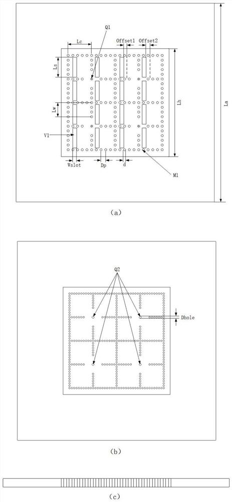 Microwave and millimeter wave large-frequency-ratio common-caliber antenna with high isolation