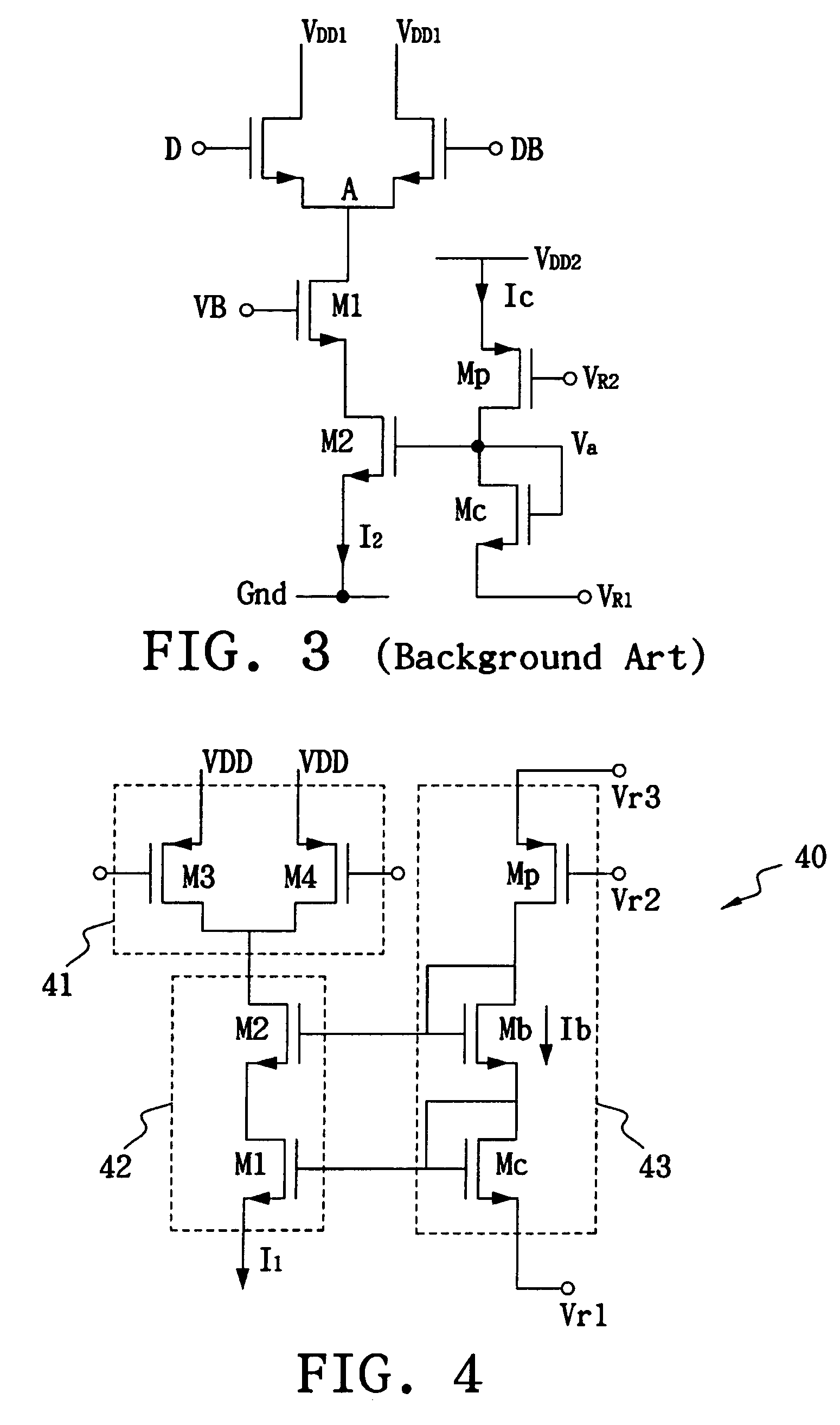 Constant current source with threshold voltage and channel length modulation compensation