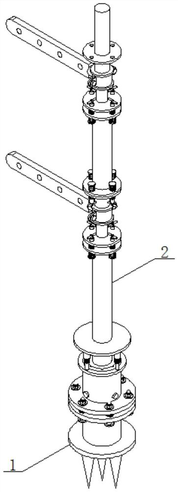 A positioning structure for installing a road traffic sign fixing frame