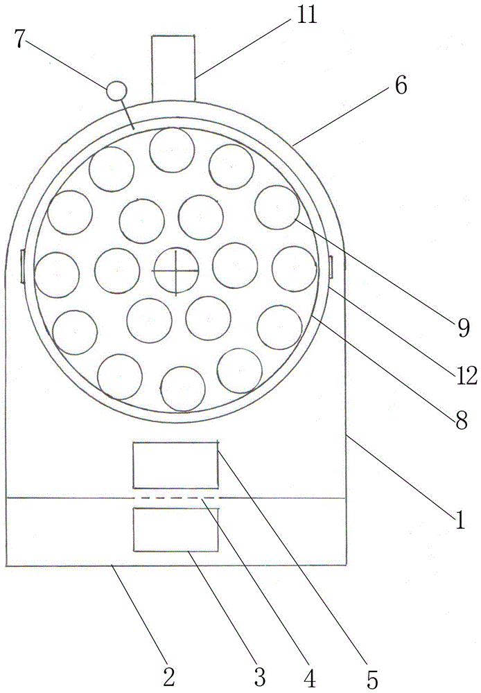 Long zhuang bun production method