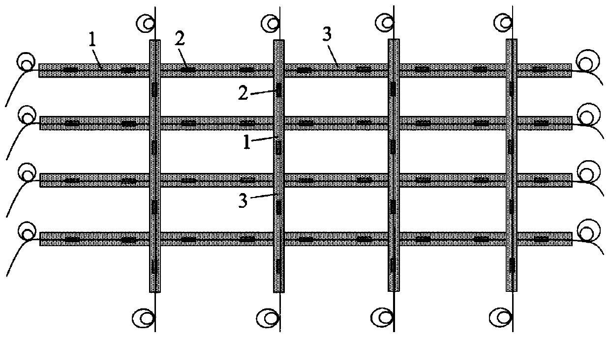 Fiber bragg grating sensing monitoring method for submarine pipeline three-dimensional form reconstruction