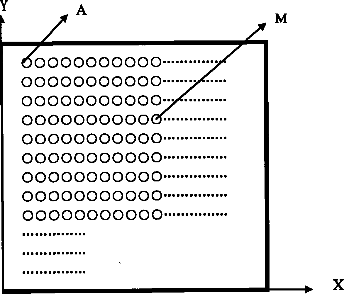 Device and method for detecting diseases by using DNA library