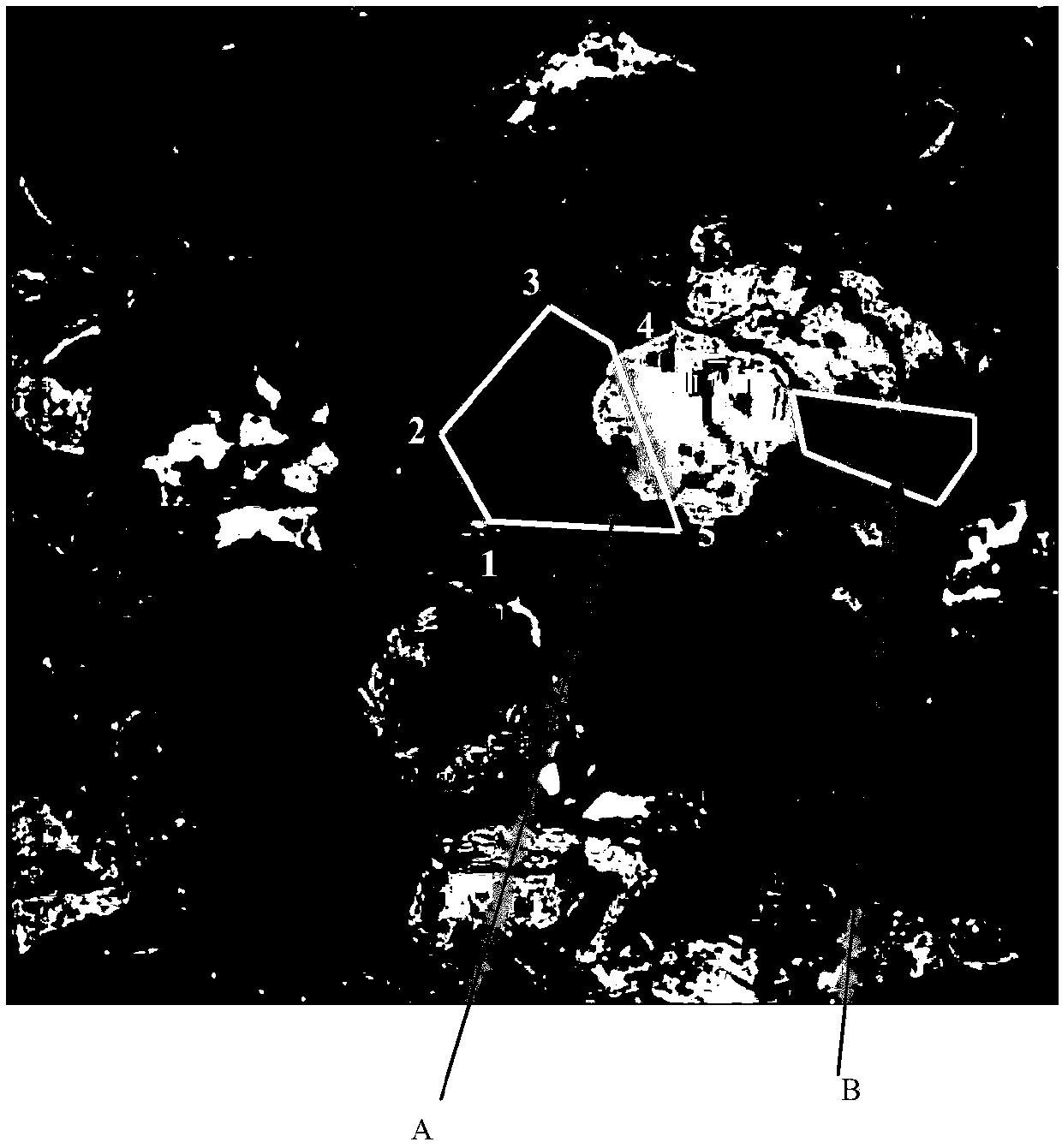 Method for matching mineral analysis image with scanning electron microscope image