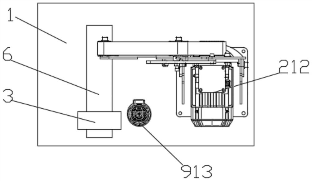 Barb removing mechanism for rattan plaited case and using method of barb removing mechanism