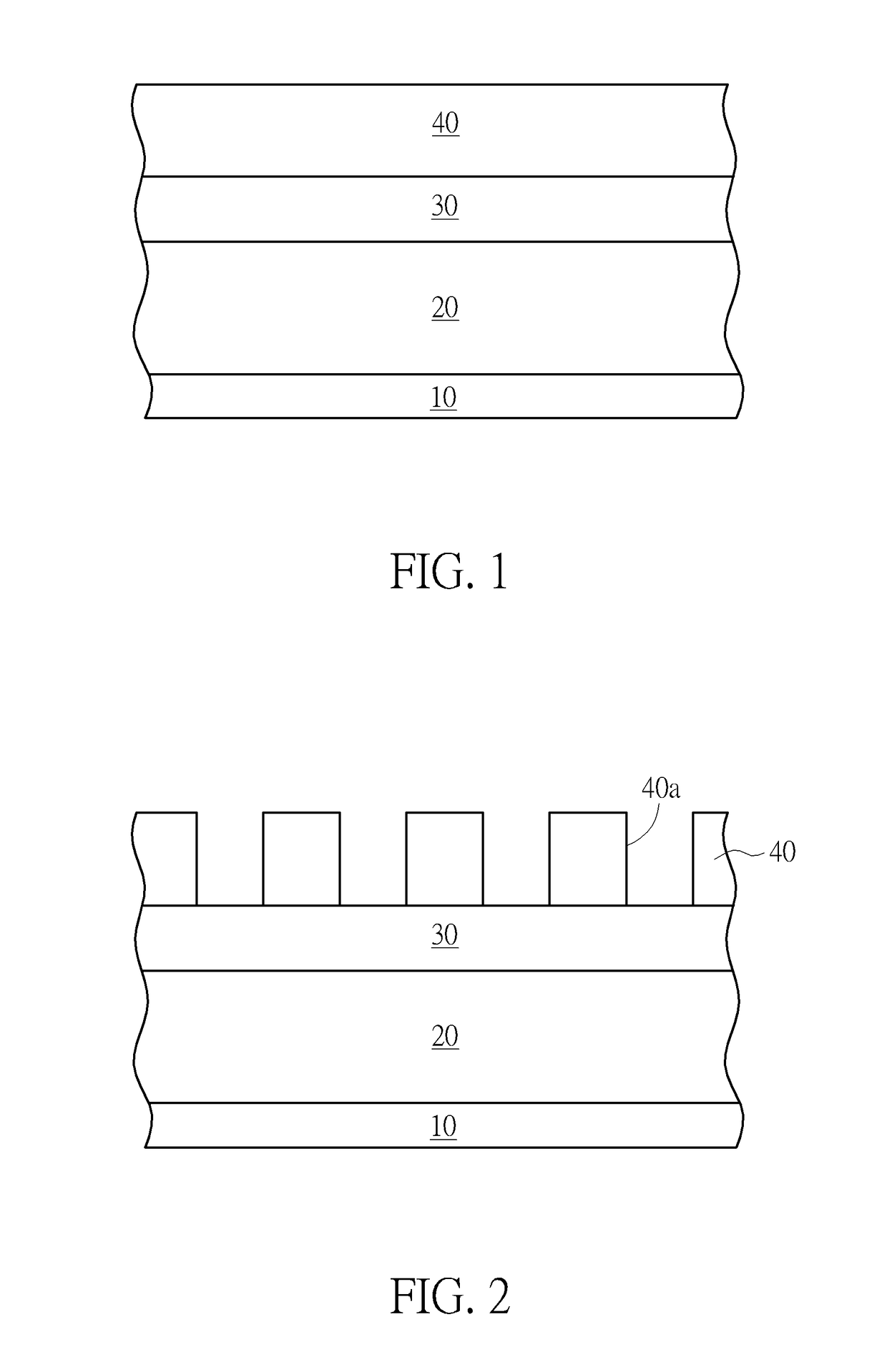 Method for forming patterns of semiconductor device