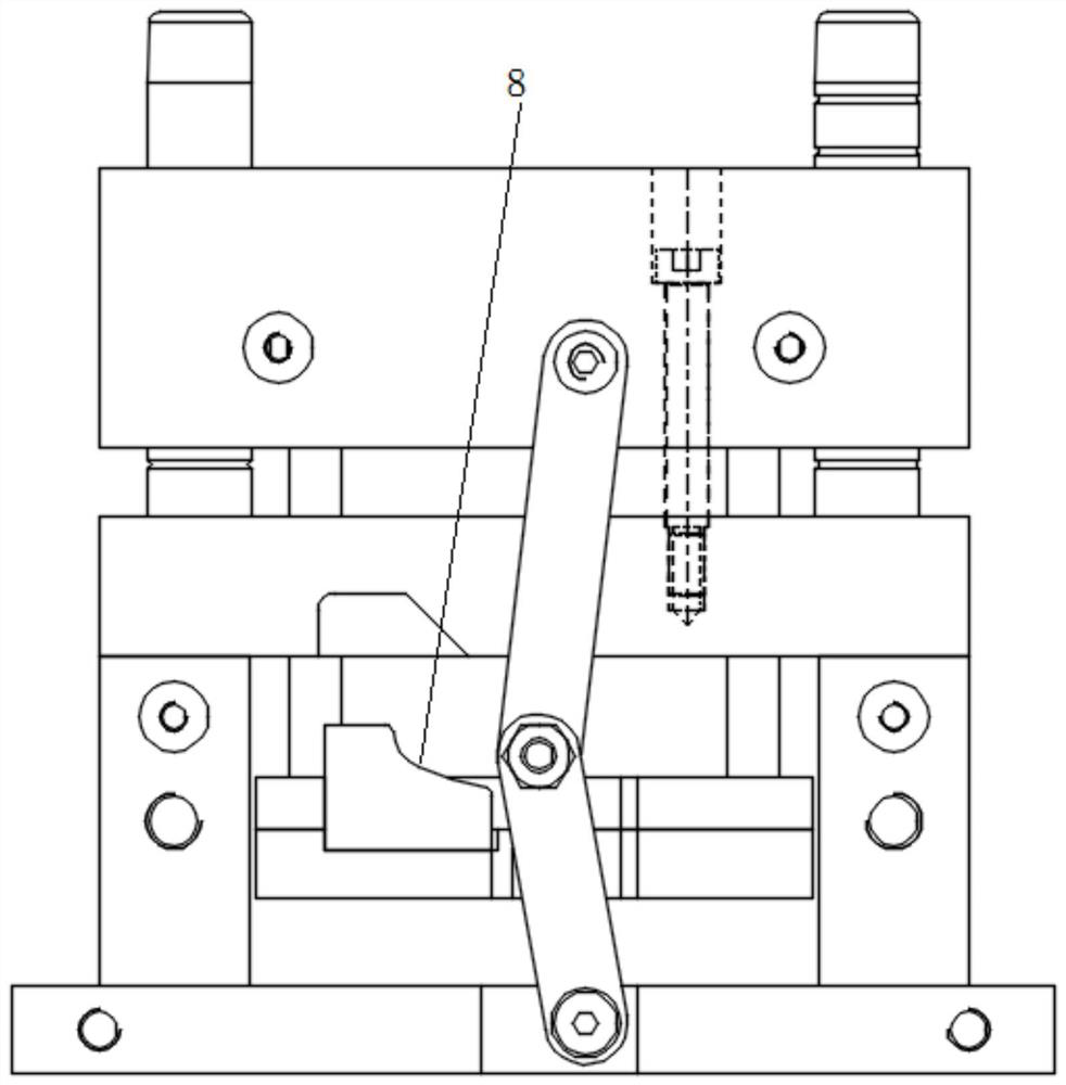 A Secondary Ejection Structure of Injection Mold Crank Slider