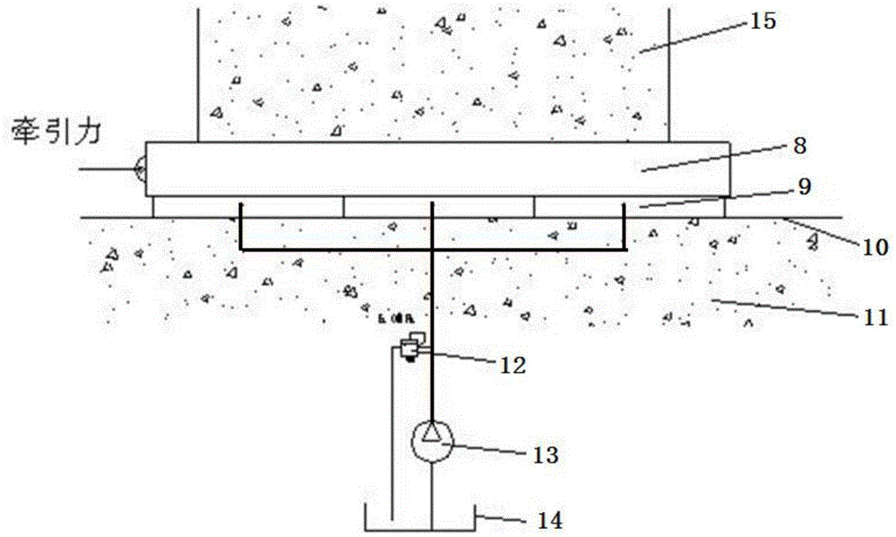 A sliding trolley and its method for transporting overweight components