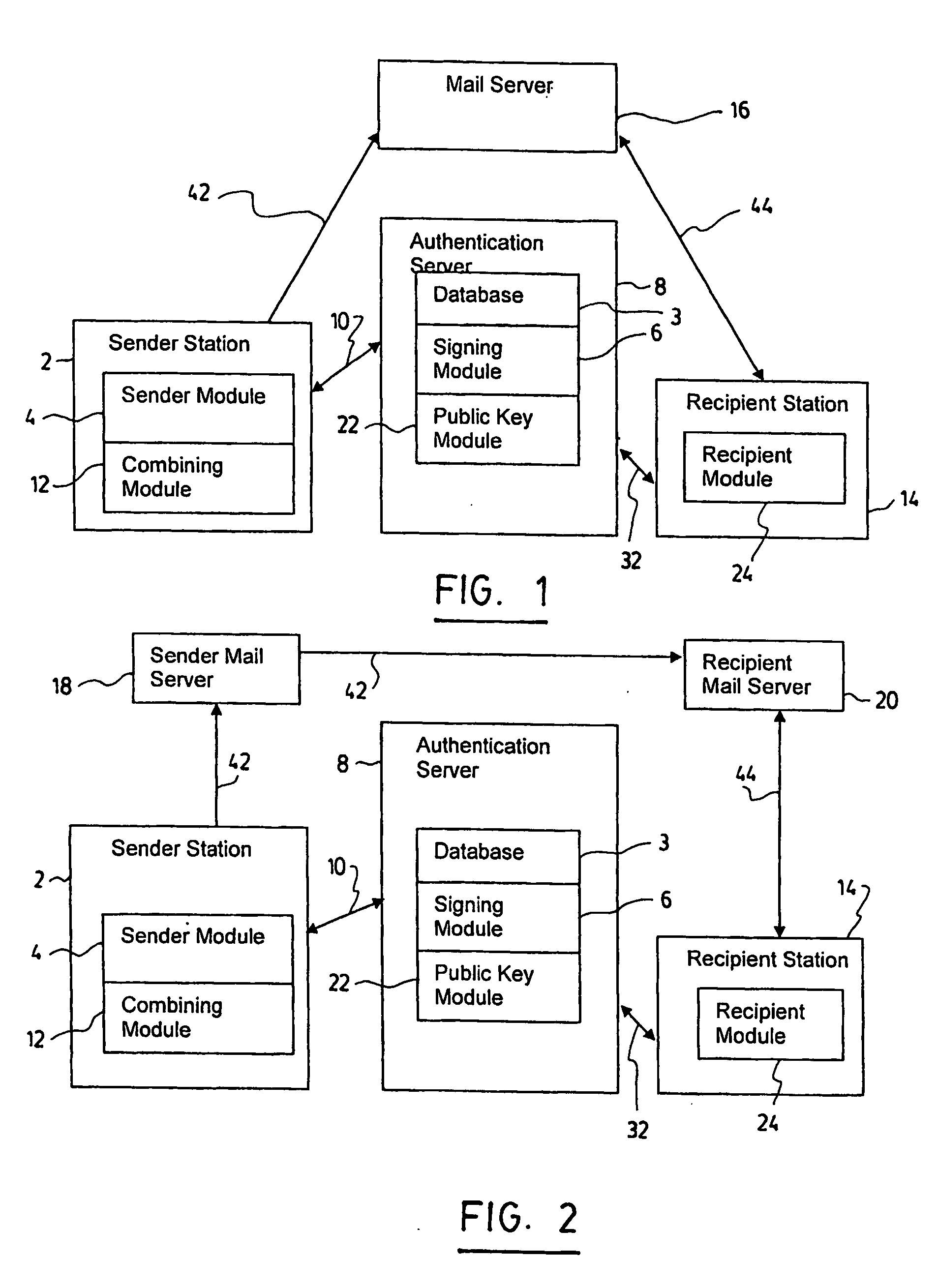 System and method for warranting electronic mail using a hybrid public key encryption scheme
