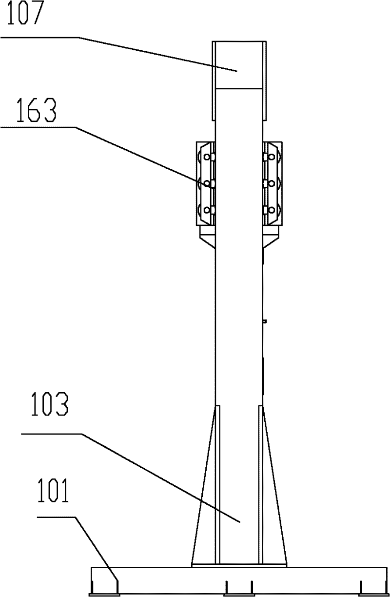 Test board of automobile shock damper and steel plate spring, compatibility test system and method thereof