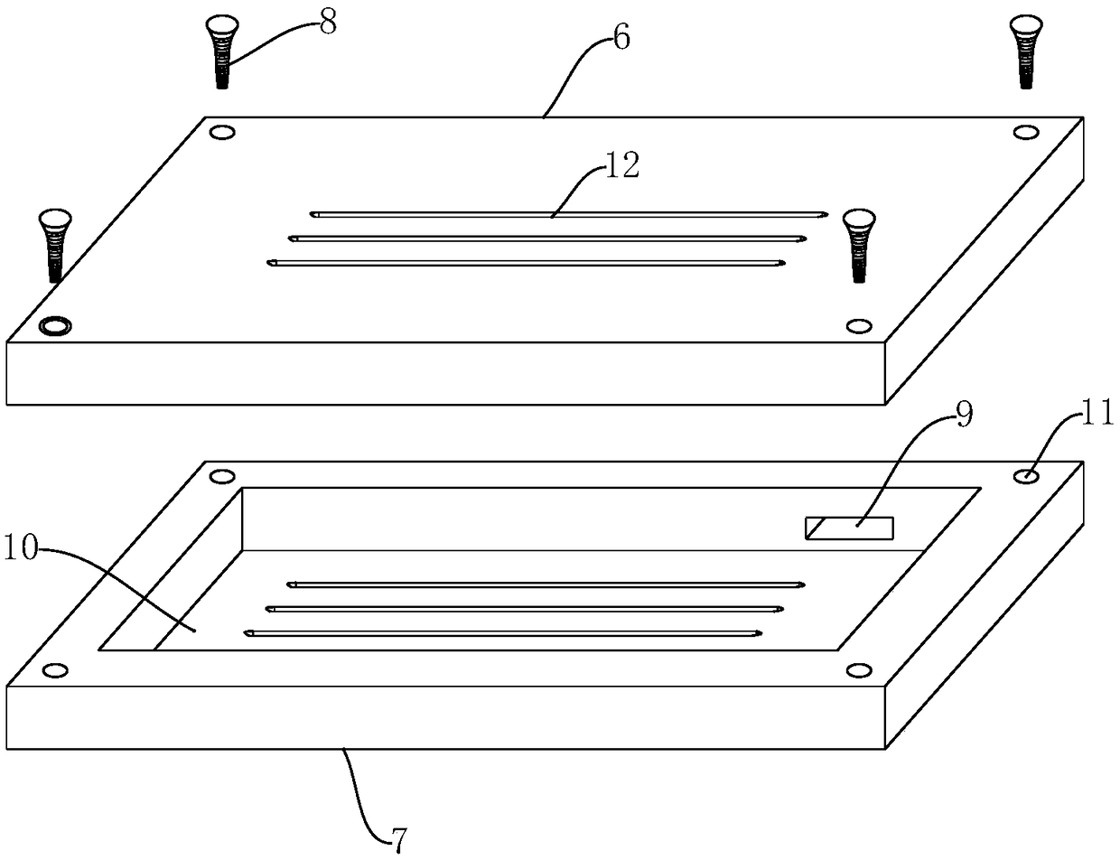 Computer hard disk shock absorbing device