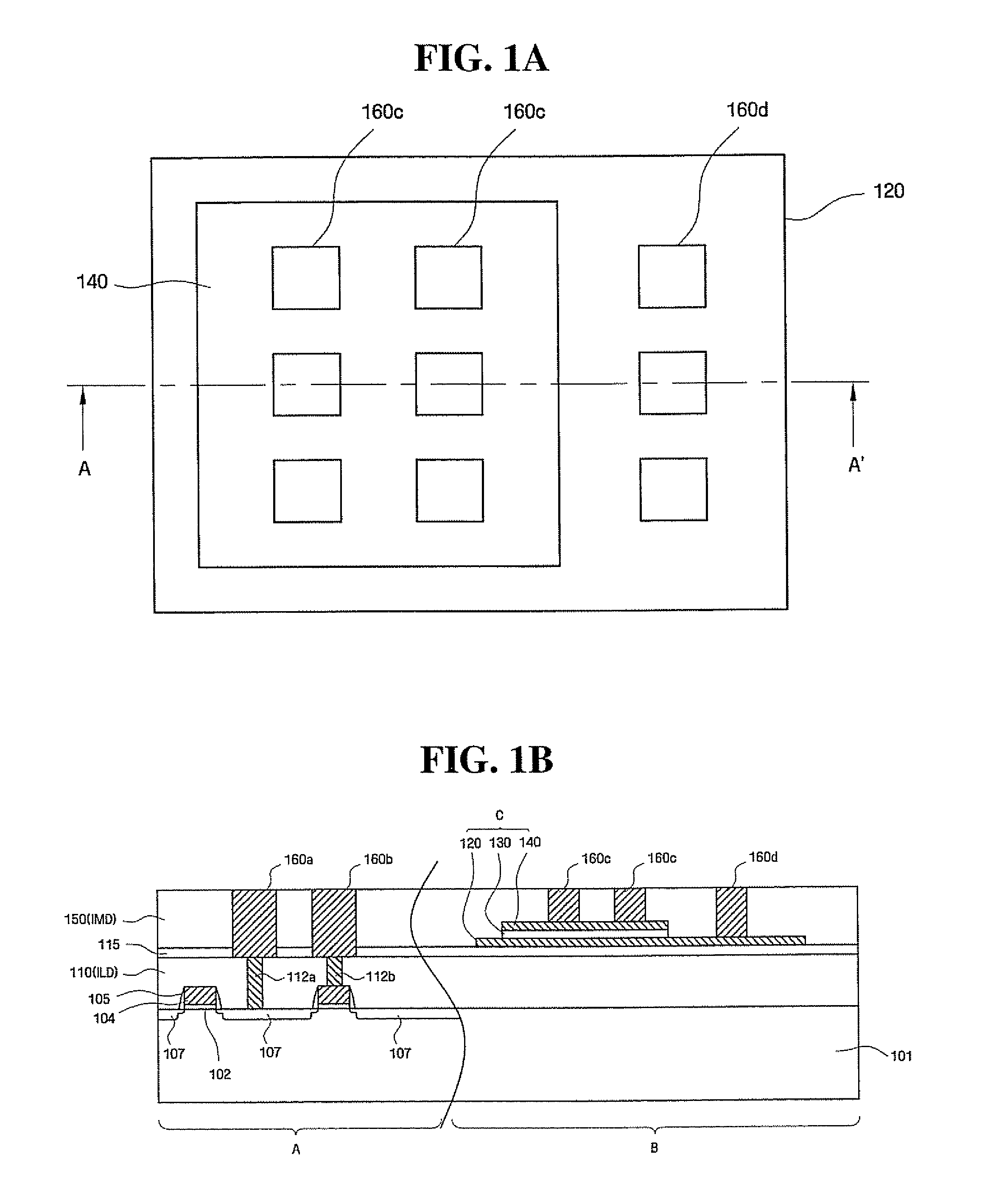Metal-Insulator-Metal (MIM) Capacitors Formed Beneath First Level Metallization and Methods of Forming Same