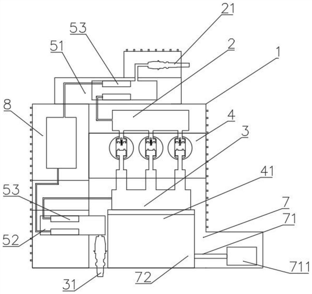 Novel 10 kv environment-friendly gas all-insulated switch cabinet