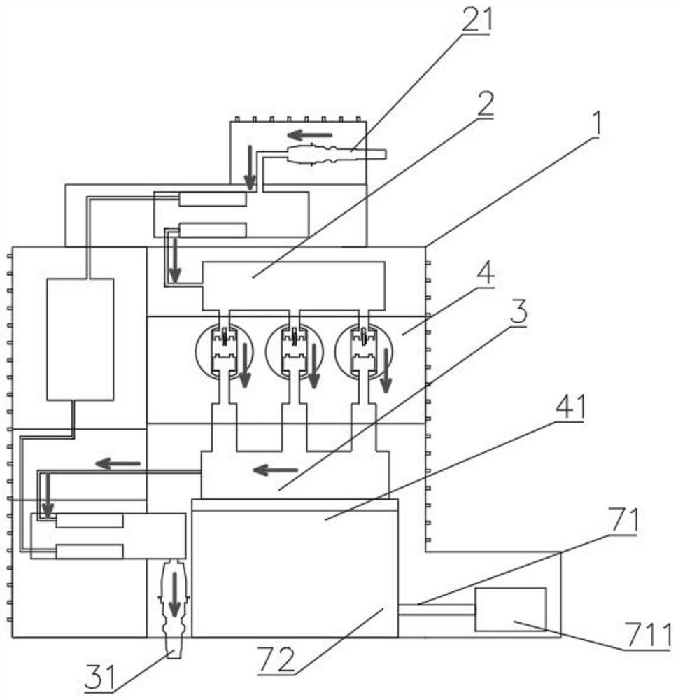 Novel 10 kv environment-friendly gas all-insulated switch cabinet