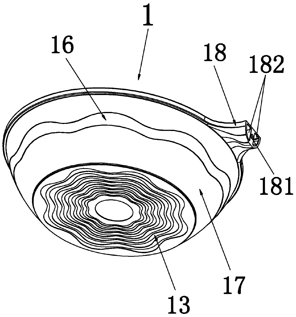 Non-stick pot body and preparation process thereof