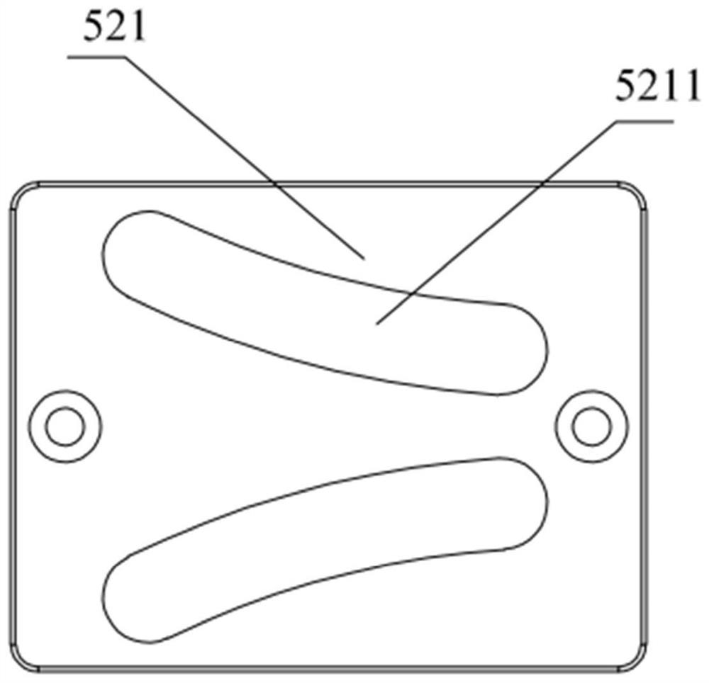 Multi-section bending, shaping and cutting-off mechanism for double-layer core wire