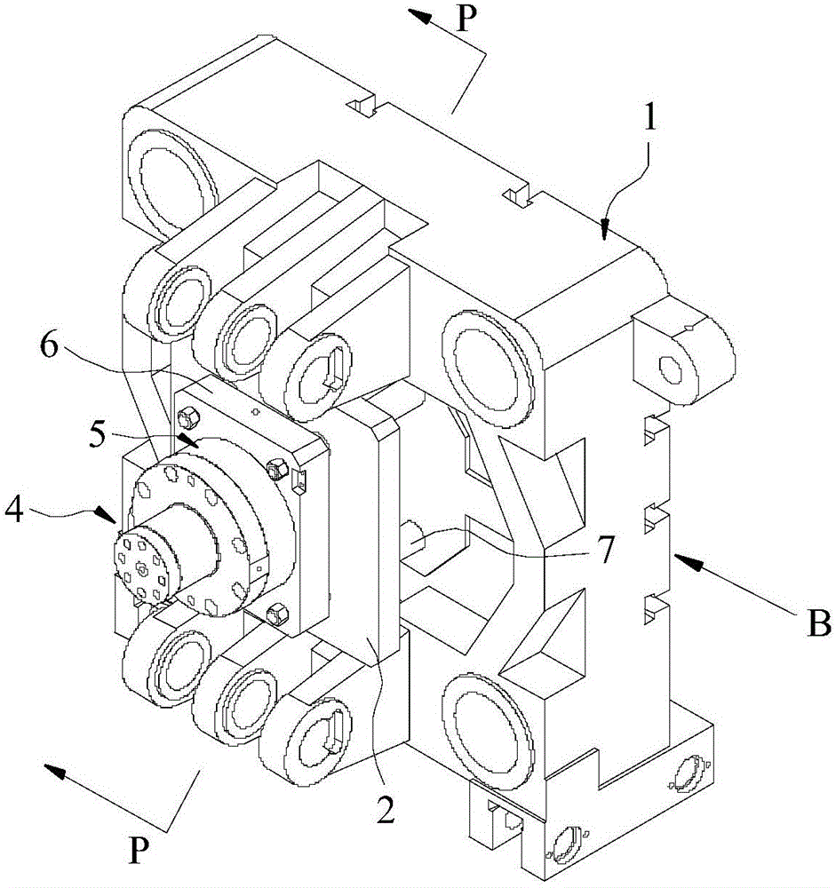 Multi-ejection type injection molding mold ejection mechanism with main oil cylinder and auxiliary oil cylinder